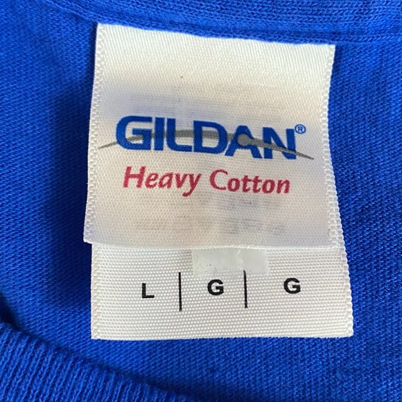 Gildan Vintage Pepsi Short Sleeve Tee Shirt Women's Size Large Heavy Cotton - Picture 5 of 6